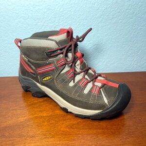 Keen Targhee II Womens Hiking Boots Size 9 Brown Cinnamon Trekking Shoes Nice!